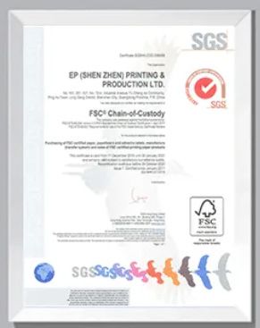 Certificates certificate of Nanchang Dian Chuang Packaging Co., Ltd. – certificate photo, supplier certificates section