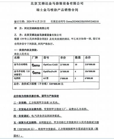 Trademark Registration Certificate certificate of Hebei Hanna Technology Co., Ltd. – certificate photo, supplier certificates section