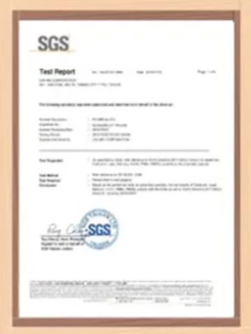 SGS certificate from Shandong Jinlin Tianxia Industrial Technology Co., Ltd