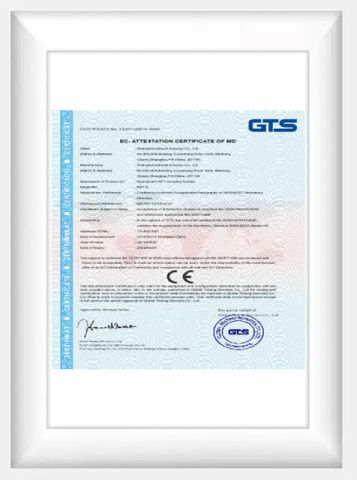 GTS certificate from Naturehydro