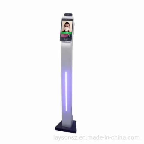 8Inch Biometric Facial Recognition Attendance Terminal 15D Temp ...