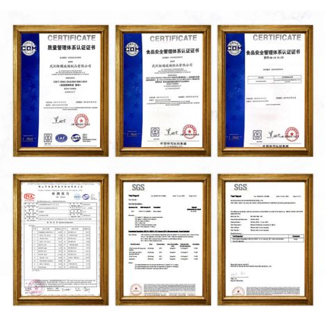 SGS certificate from Wuhan Newray Packaging Solutions Co., Ltd.
