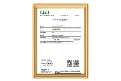 3 certificate of Foshan Shensheng Building Material Technology Co., Ltd. – certificate photo, supplier certificates section