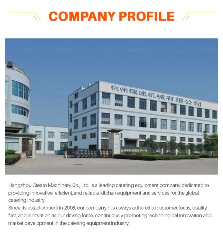 Company Profile certificate of Hangzhou Creato Machinery Co., Ltd. – certificate photo, supplier certificates section