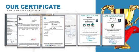 Certificate certificate from Qingdao Reatech Industries Ltd.