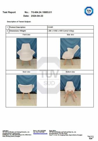 EN12520-test-report certificate of Elementz Furniture Langfang Co., Ltd. – certificate photo, supplier certificates section