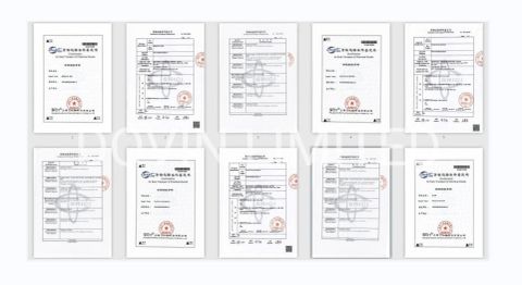 CE Certificate certificate from DOVIN LIMITED