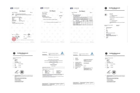 Certification certificate from Ningbo Yongheng Sports Leisure Co., Ltd.