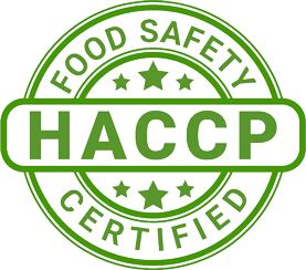 Haccp certificate from MADA TRADE CO.