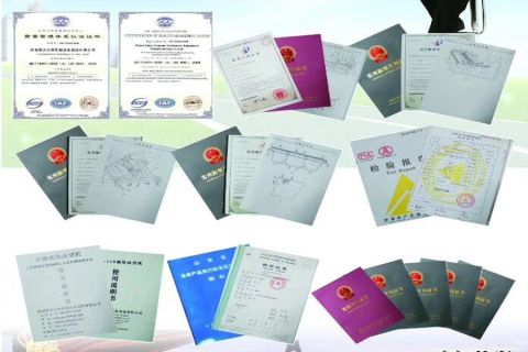 ISO and corporate certification certificate from Shandong Dalu New Material Environmental Protection Technology Co., Ltd.
