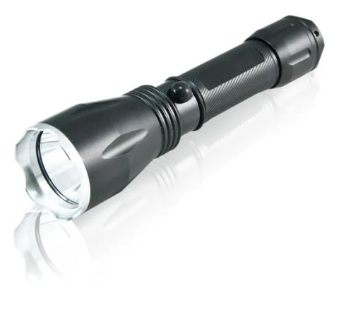 Aluminum High Power Rechargeable LED Flashlight Runtime 3H Model NO ...