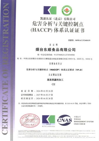 Our certificate certificate of Qingdao Fuyu Trading Co., Ltd. – certificate photo, supplier certificates section