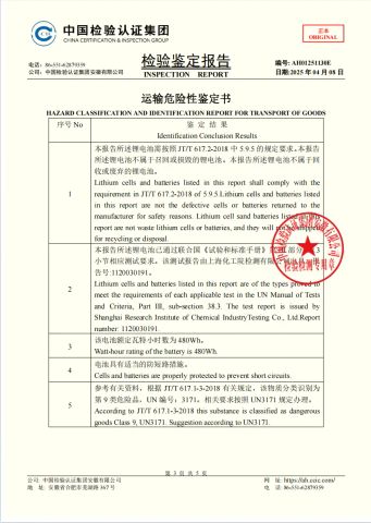 Product Inspection Report certificate of Xiamen Linkyun Plus Technology Ltd. – certificate photo, supplier certificates section