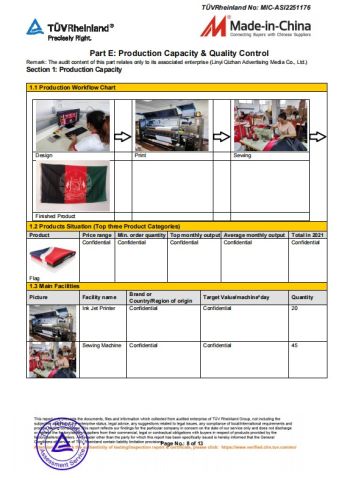 TUV certification7 certificate from Linyi Aozhan Import and Export Co., Ltd.
