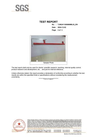 TEST REPORT certificate of Shandong Huayou Steel Co., Ltd. – certificate photo, supplier certificates section