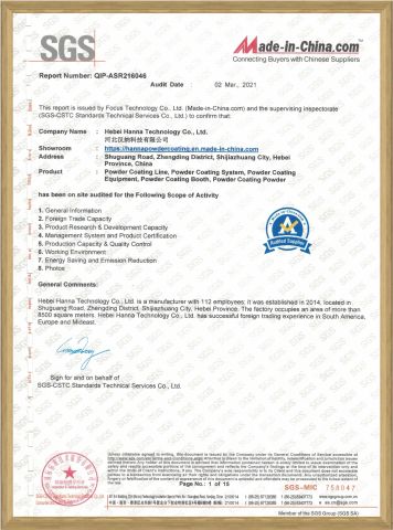 MIC.SGS certificate of Hebei Hanna Technology Co., Ltd. – certificate photo, supplier certificates section