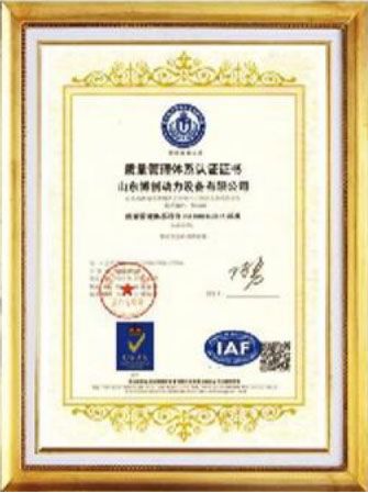 Honor certificate of Shandong Leo International Trading Inc. – certificate photo, supplier certificates section