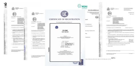 Certificates certificate from NINGBO NOVA TECHNOLOGY CO., LTD.