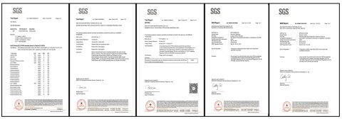 SGS CERTIFICATE certificate from Zibo Aotai New Material Technology Co., Ltd.