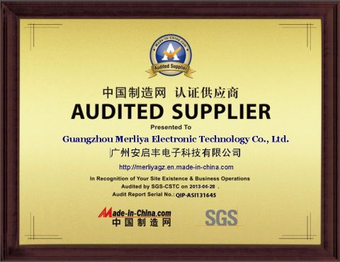audited supplier by SGS certificate from Guangzhou Anyfine Electronic Technology Co., Ltd.