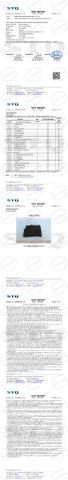STO TEST certificate from Huzhou Raylane New Materials Co., Ltd