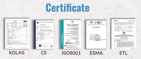 Certificate certificate from Vanho Group Inc