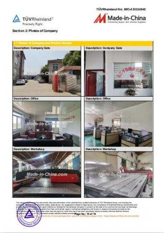 Certificate 15 certificate from JIANGSU PINGWEI MATERIAL TECHNOLOGY CO.,LTD