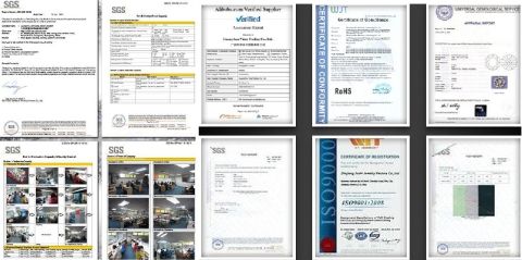 Company Certification certificate from Dianzi Jewelry Manufacture Co., Ltd