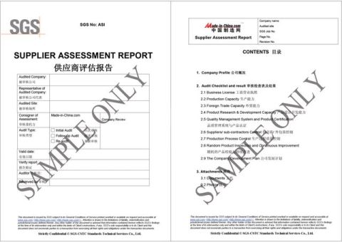 Produced by SGS certificate of Xuzhou Runyi New Material Co., Ltd. – certificate photo, supplier certificates section