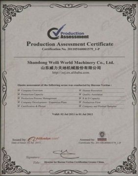 BV certificate from Qingzhou Welift Machinery Co., Ltd.