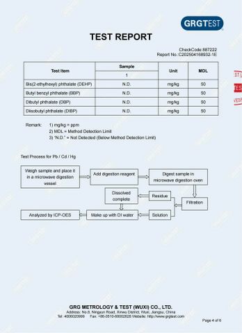 5 certificate from Jiangsu Demine New Material Co., Ltd.
