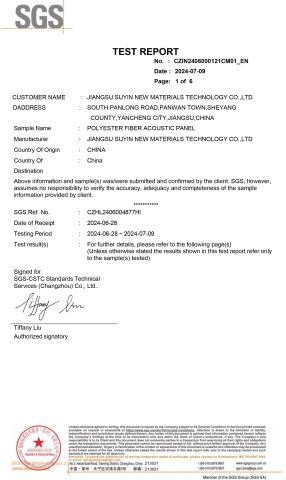 Certificates certificate from Suzhou Xinmei Materials Co., Ltd.