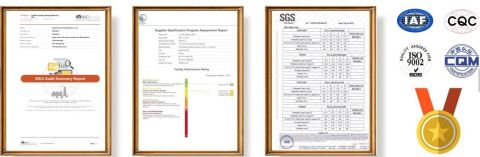 certificate certificate from HEBEI SONMACI STONE CO., LTD.