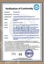 Certificate certificate from Guangzhou Meilan Yacht Co., Ltd.