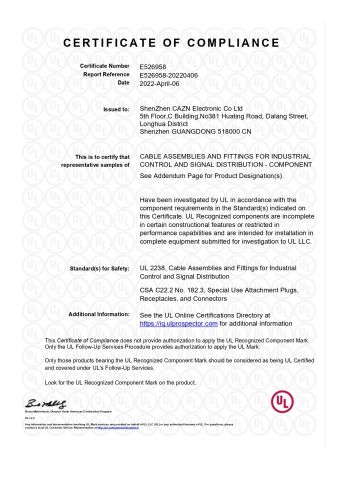 Certificates certificate of Shenzhen Sta Electronic Co., Ltd – certificate photo, supplier certificates section
