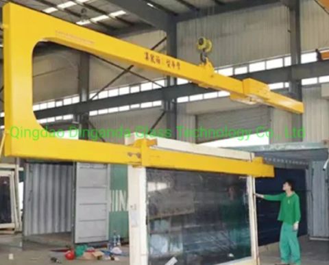 Glass Beam Glass Container Unloading Tool Work with Crane Glass ...