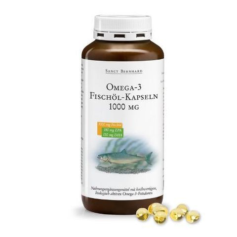 Omega 3 Fish Oil Capsules 1000 mg from Germany - Freshdi