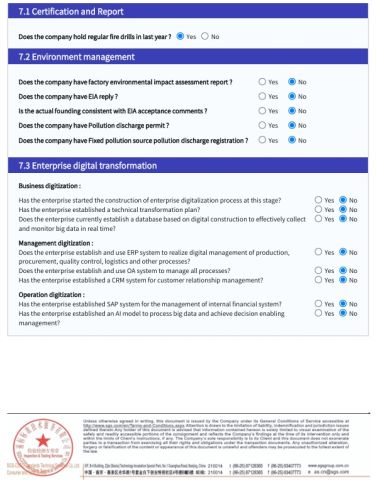 Sustainable development capability certificate from Treveko(Shandong)Environmental Protection Technology Development Co., Ltd