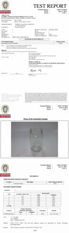 FDA certificate from Xuzhou Furun Packing Products Manufacturing Co., Ltd.