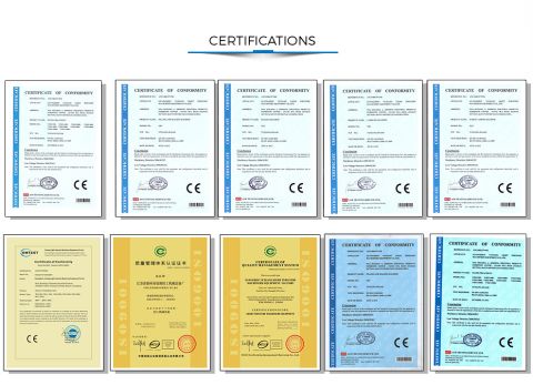 certificates certificate from Yangzhou Aipuweier Automation Equipment Limited Company