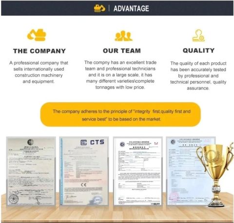 CERTIFICATE certificate from Shanghai Jack Jiawen Mechanical Equipment Co., Ltd.