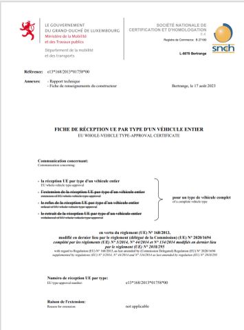 Europe EEC Certificate certificate of Qingdao Edge Power Technology., Ltd. – certificate photo, supplier certificates section