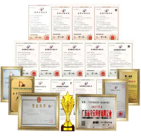 Certificates certificate of Guangzhou First Oil Pressure Hydraulic Fittings Co., Ltd. – certificate photo, supplier certificates section