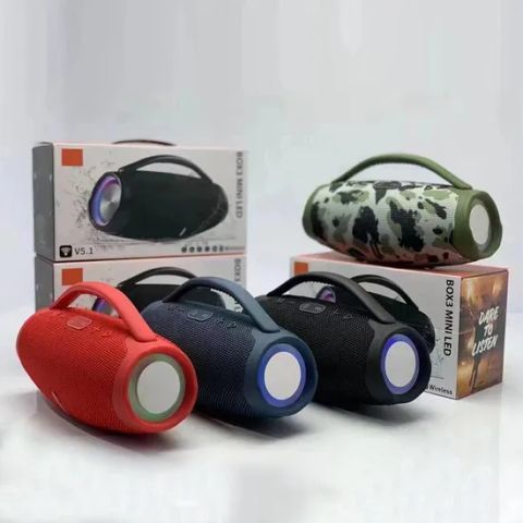 LED Super Boombox 3 Speaker 20W Bass Wireless Portable Outdoor from ...