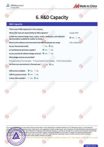 Rheinland offline entity certification certificate from Anhui Jinke Foodstuff Machinery Co., Ltd.