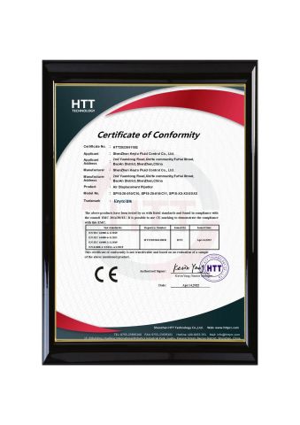 CE Certificate of Air Displacement Pipettor certificate from Shenzhen Keyto Fluid Technology Co., Ltd.