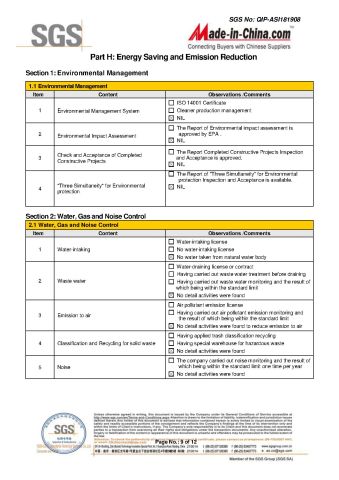 SGS certificate of Guangzhou MyWow Decor Co., Ltd – certificate photo, supplier certificates section