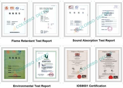 Certificates certificate from Shanghai Colorbo Industrial Co., Ltd.