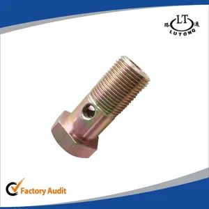 Carbon Steel Hydraulic Pipe Bsp Bolt Fittings Color White Quality Good ...