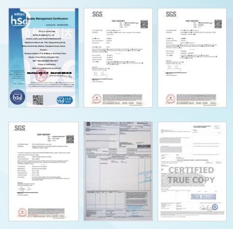 SGS certificate from Bythai Scaffolding Co.,Ltd.
